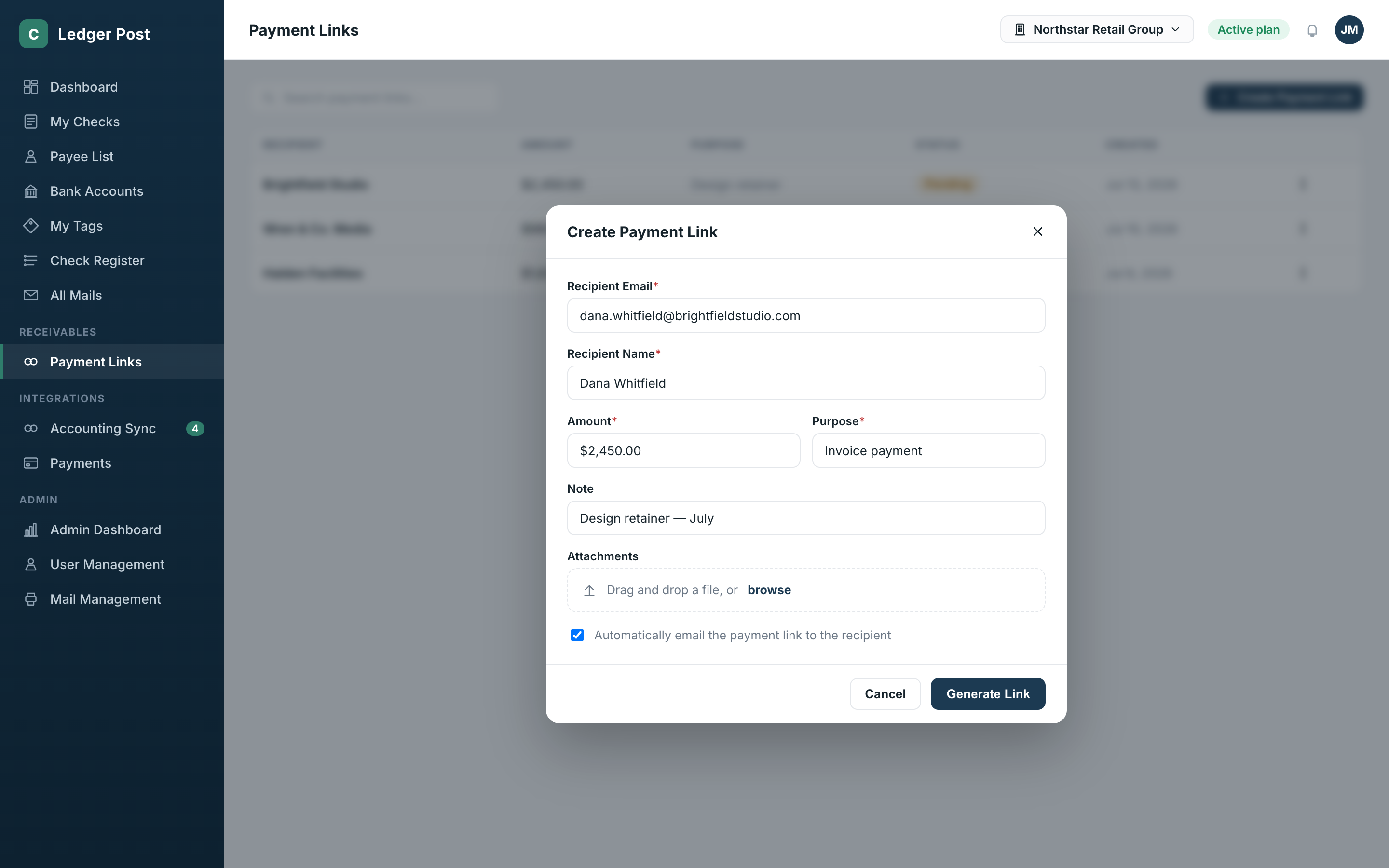 Banks, Payees, Security, Payments & Admin Operations